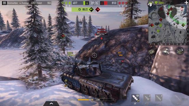 Tank Company AMX 50 B Gameplay смотреть онлайн