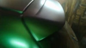 Mazda Familia. Покраска в ХАМЕЛЕОН.