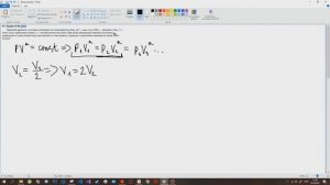 №10 профиль, задача PV^a = const с объёмами и давлениями