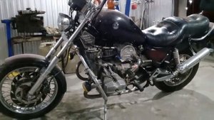 Урал Вояж, завели после 5 лет стоянки в гараже