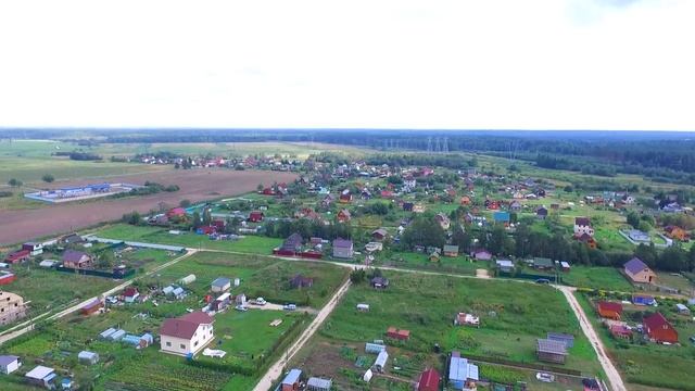 Поселок Суйда, СНТ "Новое" и окрестности Аэросъемка смотреть онлайн