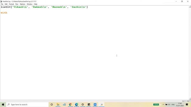 Reading and Writing to a file in Python || English || Vikas Shkaya