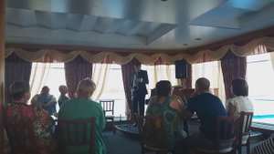 Саксофон на теплоходе "Владимир Маяковский "