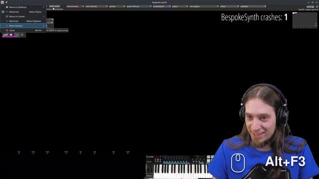 Jamming with Bespoke Synth and Surge XT (unfa live 2022-02-06) смотреть онлайн