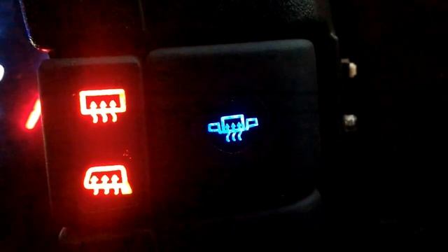 Работа электронной клавиши на два канала с таймером подогрева з стекла и зеркал моей НИВЫ смотреть онлайн