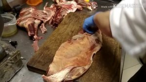 Разделка , обвалка, подготовка баранины!