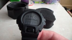 Casio G shock DW-6900BB-1ER Полный Блэкаут