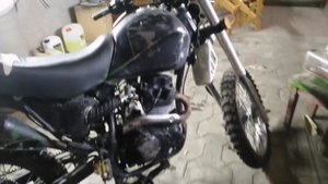 Продал питбайк, купил мотоцикл побольше. racer enduro 200
