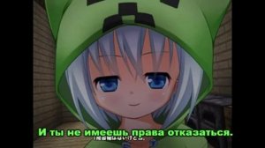 If Creeper were a girl [Minecraft] [Rus sub]