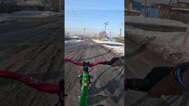 MTB шум резины. Downhill.