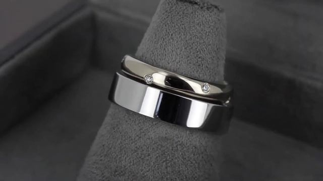 Комбинированные обручальные кольца из белого и желтого золота с бриллиантами смотреть онлайн