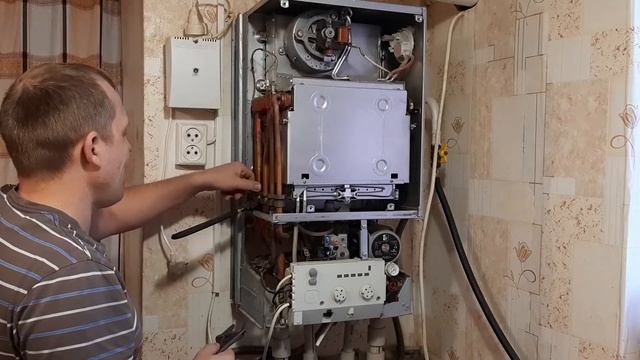 Замена Теплообменника на Котле BOSCH 4000