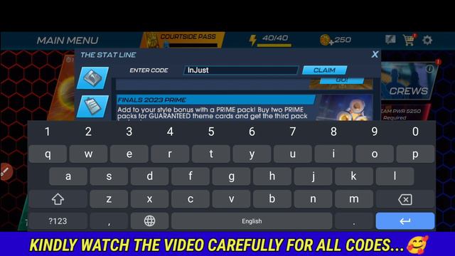 ⚠️Don't Miss⚠️ NBA 2K MOBILE REDEEM CODES 2023 - NBA 2K MOBILE CODES 2023 - CODES FOR NBA 2K MOBILE