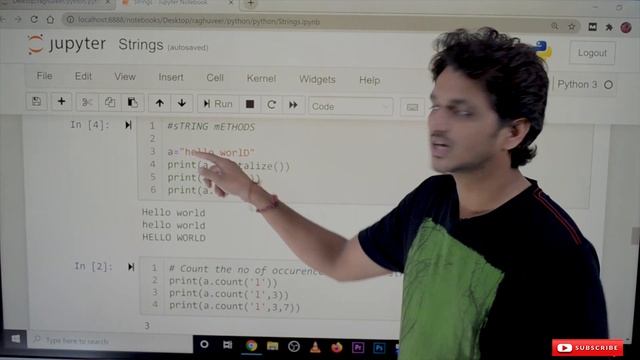 String Data Type in Python || Lesson 17 || Python || Learning Monkey ||