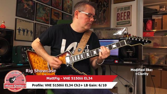 VHE 5150iii EL34 by Mattfig (Kemper profiles demo) смотреть онлайн