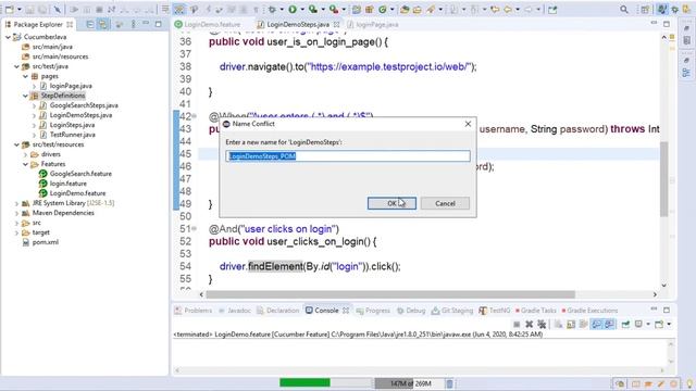 Selenium Cucumber Java BDD Framework 6 - Page Object Model | Step by Step