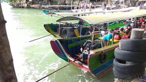 Тайские джонки с автомобильными двигателями