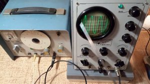 Самодельный ламповый осциллограф из прибора Х1-7. Часть 4