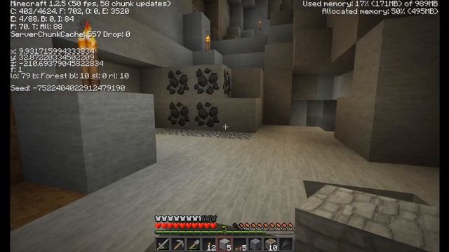 Выживание в Minecraft, Solar Apocalypse, 4: Углубление в пещеры смотреть онлайн