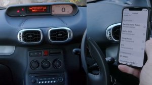 How to pair a mobile to the Bluetooth Audio System in a 2016 Citroen C3 Picasso