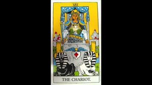 Карта таро "Колесница" Tarot Card "The Chariot "