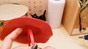 Шляпа из фомо своими рукамт  ✔ ℳAℛίℕℰ DIY✔