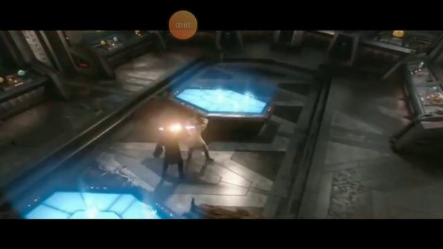 1минута битвы Энакена и Оби-Вана Кеноби. смотреть онлайн