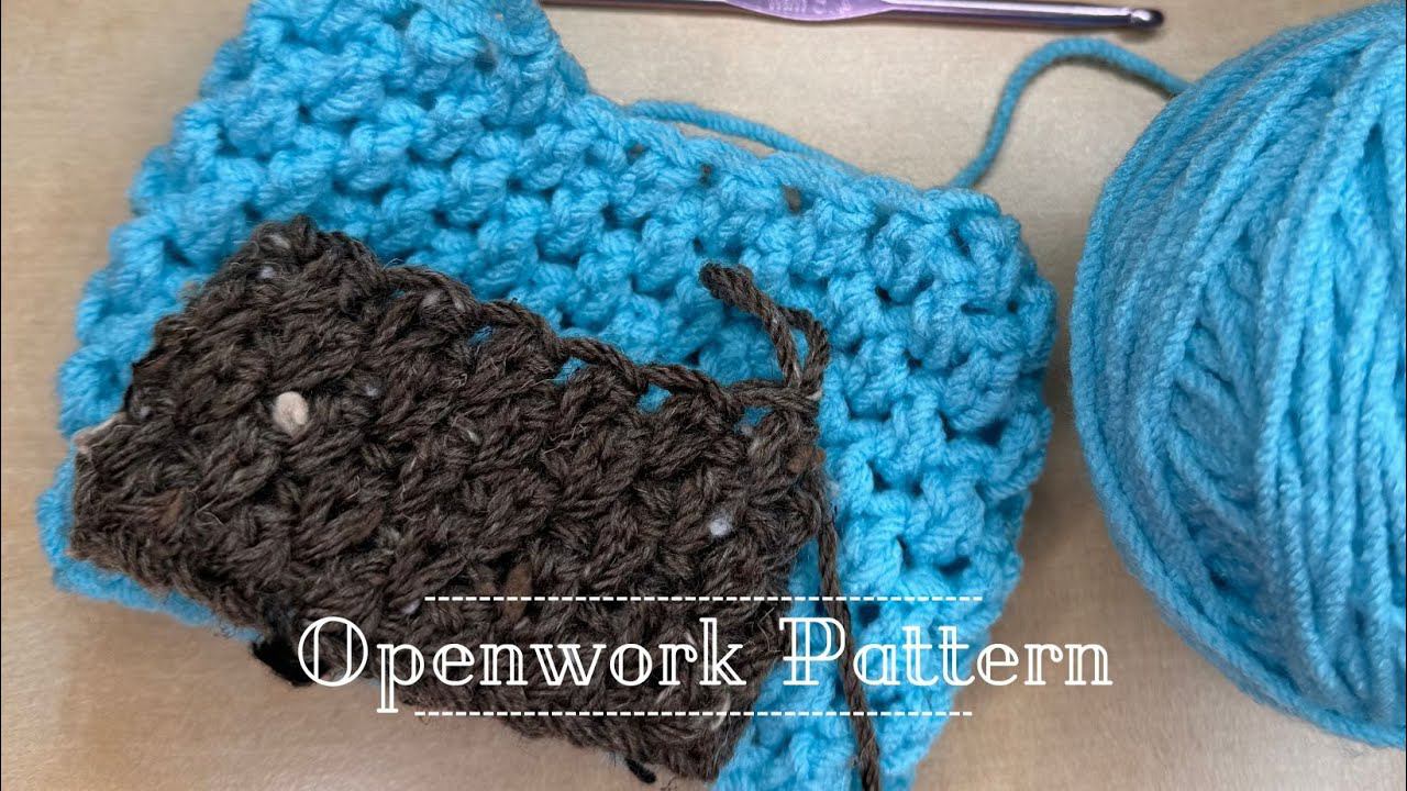 Very Nice Openwork Crochet Pattern. Detailed Tutorial смотреть онлайн