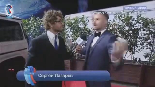 Лазарев и журналист .