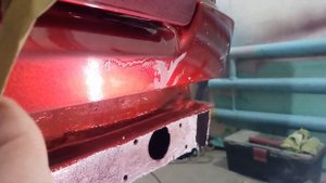 Как убрать подтёк лака после покраски авто