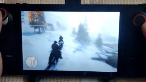 Steam Deck Red Dead Redemption II DX12 Gameplay Windows 11 SD Card 119gb | Bug Fixes + Settings