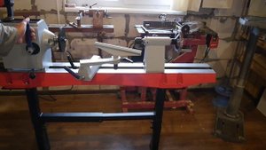 Мой новый токарник JIB W0903X. My new lathe JIB W0903X.