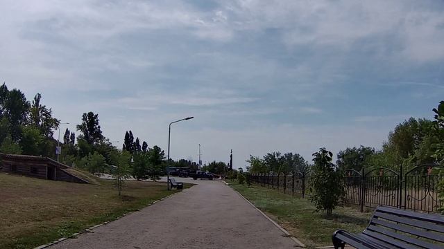 По парку Патриот на велосипеде Энгельс Саратовская область 4 часть 12 августа 2023 года