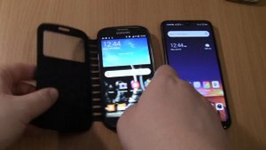 WhatsApp Incoming & Fake call at the Same Time Samsung Galaxy S4 cover+Neffos X20