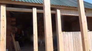 Веранда с лестницей