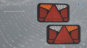 FT-370 LED -  Lampa tylna/ Rear lamp/ Фонарь задний FRISTOM