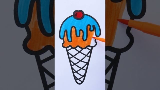 icecream #coloring #colorname #abcdsong #abcd #abcdefghijklmnopqrstuvwxyz