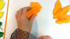 Веточка с листьями ? из бумаги своими руками