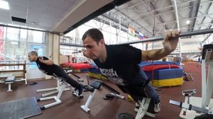 Тренировка спины  Простые комплексы с гирей от Ивана Денисова