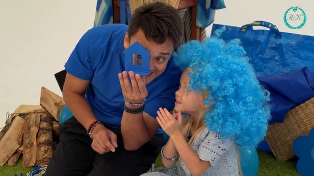 Занятие для детей. Учим СИНИЙ цвет. Запуск речи. Не логопед Ринат Каримов смотреть онлайн