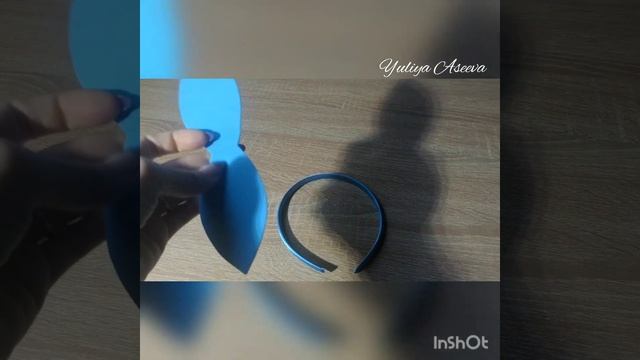 Мастер класс ✂️ ободок "Ушки зайки" #ручнаяработа #новогоднийободок