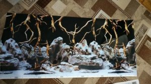 Новый аквариум 300литров с тумбой. купил. часть1