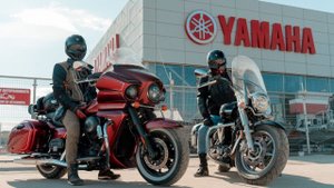 Мотоциклисты Якутска и ТВЦ ЯМАХА [ S_Motors ]