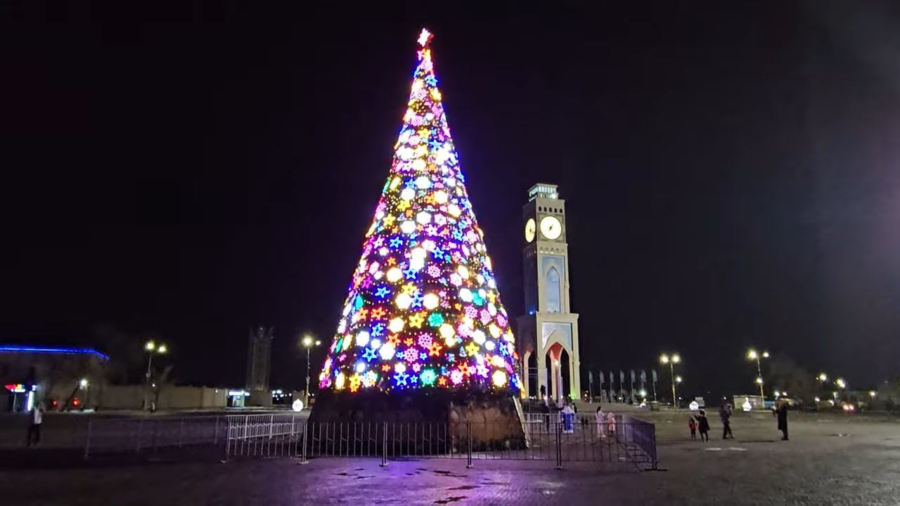 "Елка" Тараз, зашли в торговый центр.#тараз