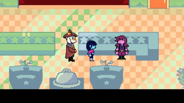 Toriel meets Ralsei in Chapter 3 (Deltarune Ch3 Leaked Gameplay ...