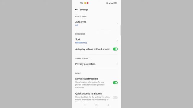 Oppo A54 Cloud Sync For Photos Turn On