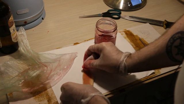 КРАСКА ДЛЯ КОЖИ ЗА 30 РУБЛЕЙ