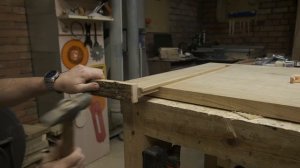 Мебель из дуба своими руками | Handmade oak table and bench.