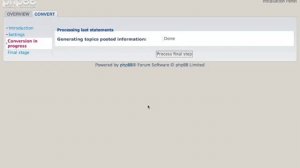 PhpBB 3.1.x Convert from MyBB 1.8.x