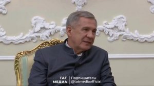 Кадры встречи президента Ирана Ибрагима Раиси с Раисом Татарстана Рустамом Миннихановым